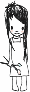 Cute illustration of me as an illustrator