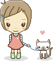 PuppyFat Pixel art illustration